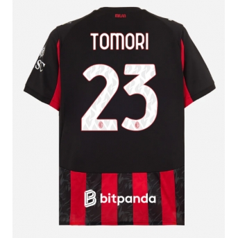 Billige Fotballdrakt AC Milan Fikayo Tomori #23 Replika Hjemmedrakt 2025-26 Kortermet
